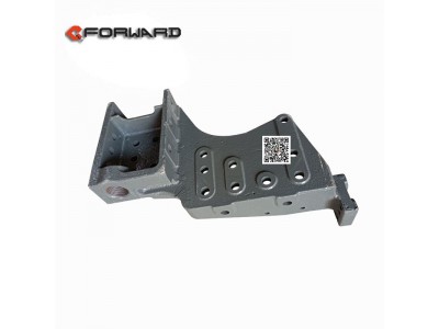 WG1664430055,Front hanging left lower bracket,濟南向前汽車配件有限公司