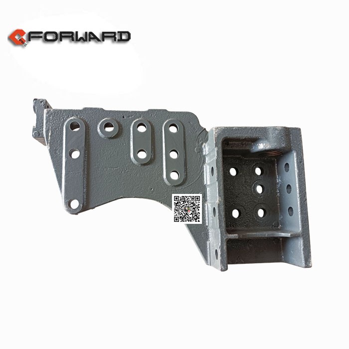 WG1664430055,Front hanging left lower bracket,濟南向前汽車配件有限公司