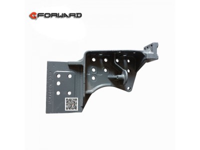 WG1664430055,Front hanging left lower bracket,濟南向前汽車配件有限公司