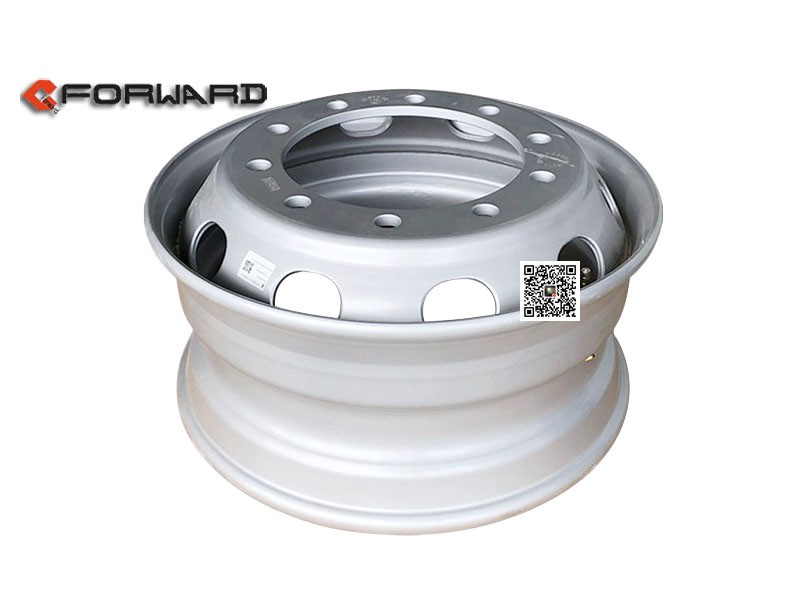 DZ93259619014,9.00 x 22.5- Spoke plate wheel,濟(jì)南向前汽車配件有限公司