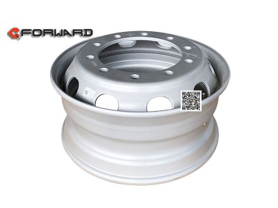 DZ93259619014,9.00 x 22.5- Spoke plate wheel,濟(jì)南向前汽車配件有限公司