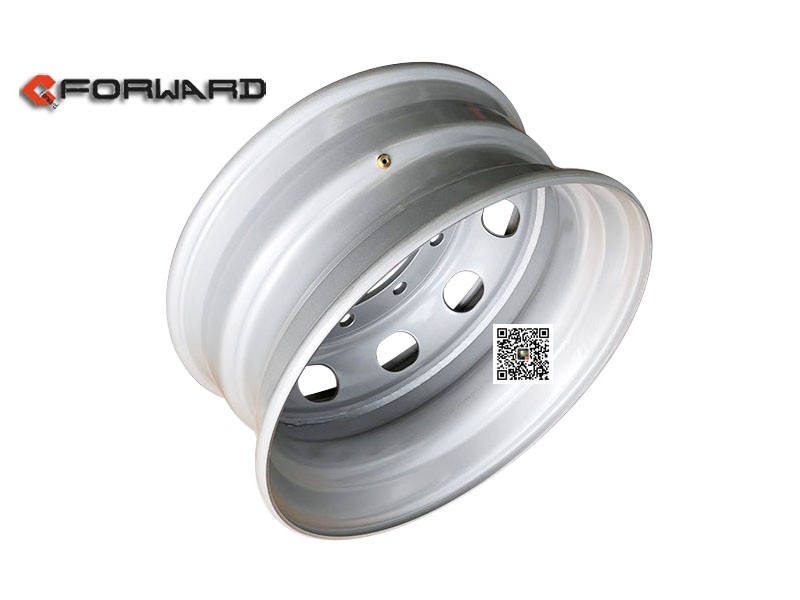 DZ93259619014,9.00 x 22.5- Spoke plate wheel,濟(jì)南向前汽車配件有限公司