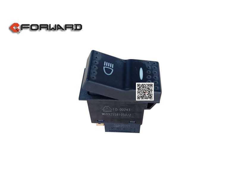 WG9925581050,Auxiliary high beam switch,濟(jì)南向前汽車配件有限公司