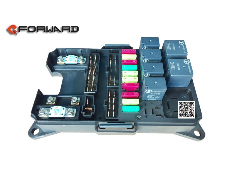 DZ95189713006,Multifunctional chassis electrical box,濟(jì)南向前汽車配件有限公司