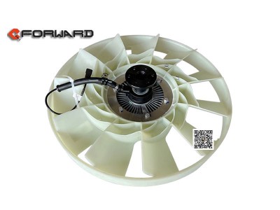 DZ98149536021,Electronically controlled silicone oil fan,濟南向前汽車配件有限公司