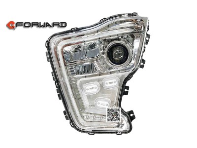DZ9X259810127,Left headlamp (LED),濟南向前汽車配件有限公司