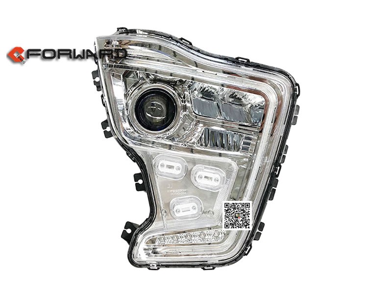 DZ9X259810128,Right headlight (LED),濟(jì)南向前汽車配件有限公司
