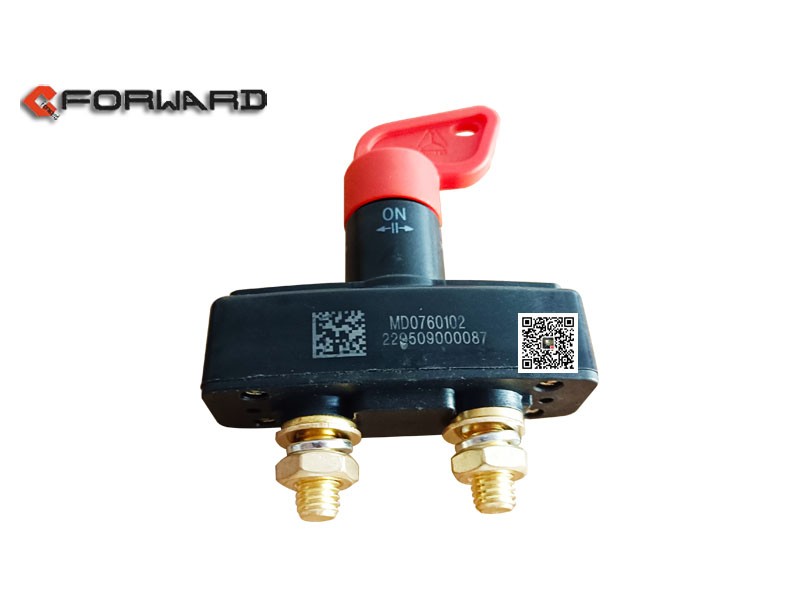 WG9100760102,main power switch,濟(jì)南向前汽車配件有限公司