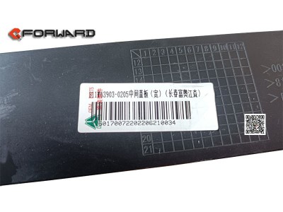 811W63903-0205,Middle cover plate (width),濟(jì)南向前汽車配件有限公司