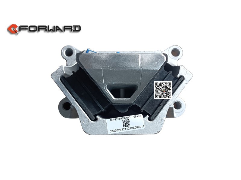 WG9925590330,Aluminum rear rubber bearing,濟南向前汽車配件有限公司