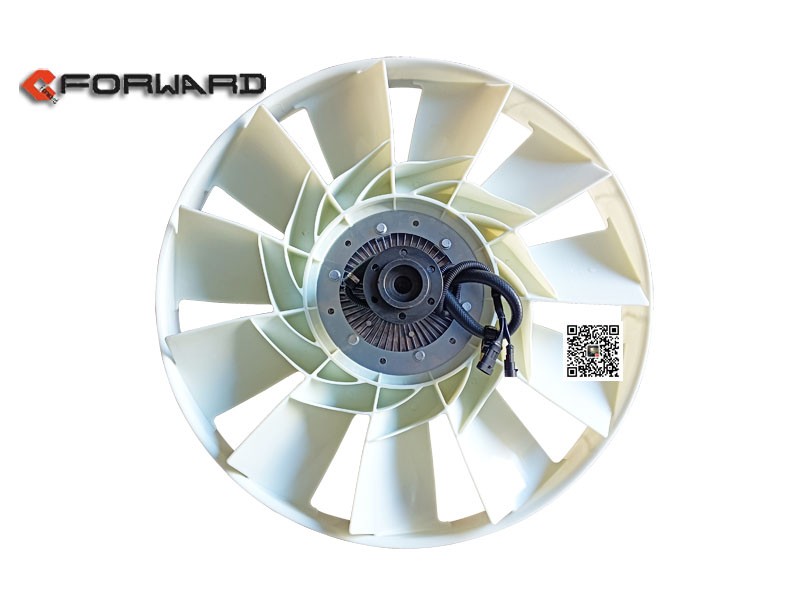 082V06601-7091,Electrically controlled silicone oil fan,濟(jì)南向前汽車配件有限公司
