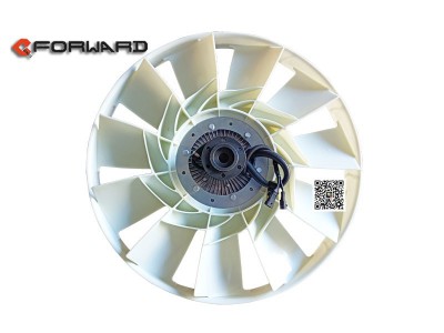 082V06601-7091,Electrically controlled silicone oil fan,濟(jì)南向前汽車配件有限公司