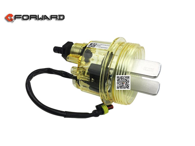 612600082029,Diesel filter water cup assy,濟南向前汽車配件有限公司
