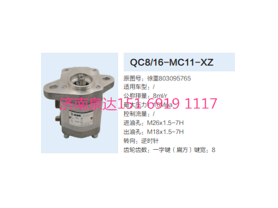 803095765,轉(zhuǎn)向助力泵,濟(jì)南泉達(dá)汽配有限公司