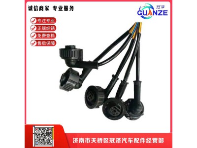 ,陜汽德龍F(tuán)3000老款里程表傳感器線束插頭,濟(jì)南冠澤卡車配件營銷中心