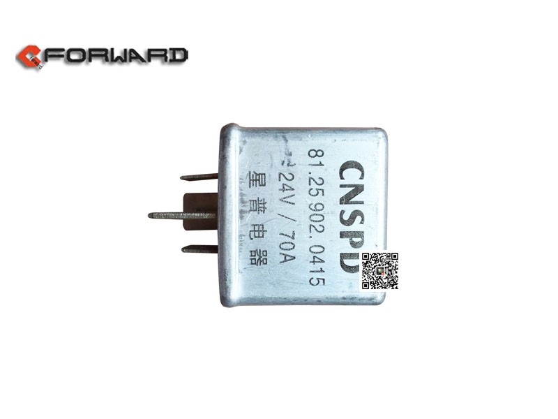 81.25902.0415,Load relay,濟(jì)南向前汽車配件有限公司