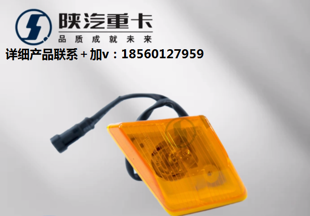 適配陜汽德龍X3000左右側(cè)轉(zhuǎn)向燈葉子板邊燈標(biāo)志燈純正原廠配件/