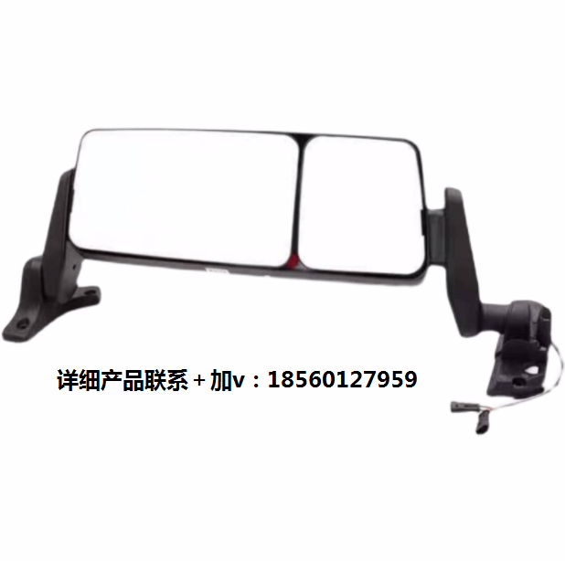 適配陜汽重卡德龍X3000電動(dòng)除霜倒車(chē)后視鏡總成原廠全車(chē)配件大全/