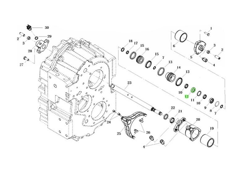 L913030400,Oil pump piston,濟(jì)南向前汽車配件有限公司