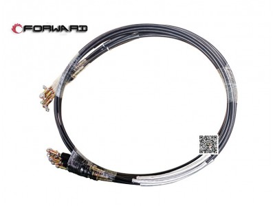 DZ97259240654,Shifting flexible shaft,濟(jì)南向前汽車配件有限公司