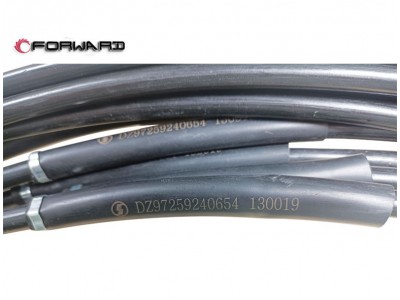 DZ97259240654,Shifting flexible shaft,濟(jì)南向前汽車配件有限公司