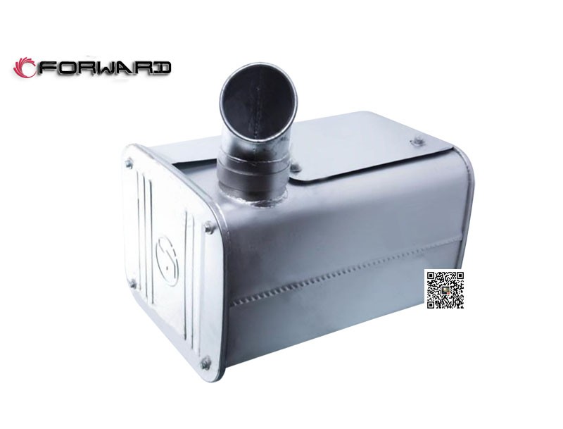 DZ91259540008,Muffler assembly,濟(jì)南向前汽車(chē)配件有限公司