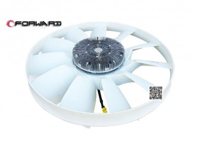 202V06600-7058  Φ790電控硅油風(fēng)扇,Φ790 electrically controlled silicone oil fan,濟(jì)南向前汽車配件有限公司