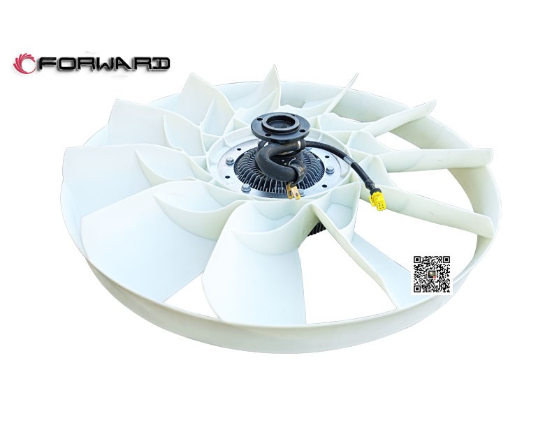 202V06600-7058  Φ790電控硅油風(fēng)扇,Φ790 electrically controlled silicone oil fan,濟(jì)南向前汽車配件有限公司