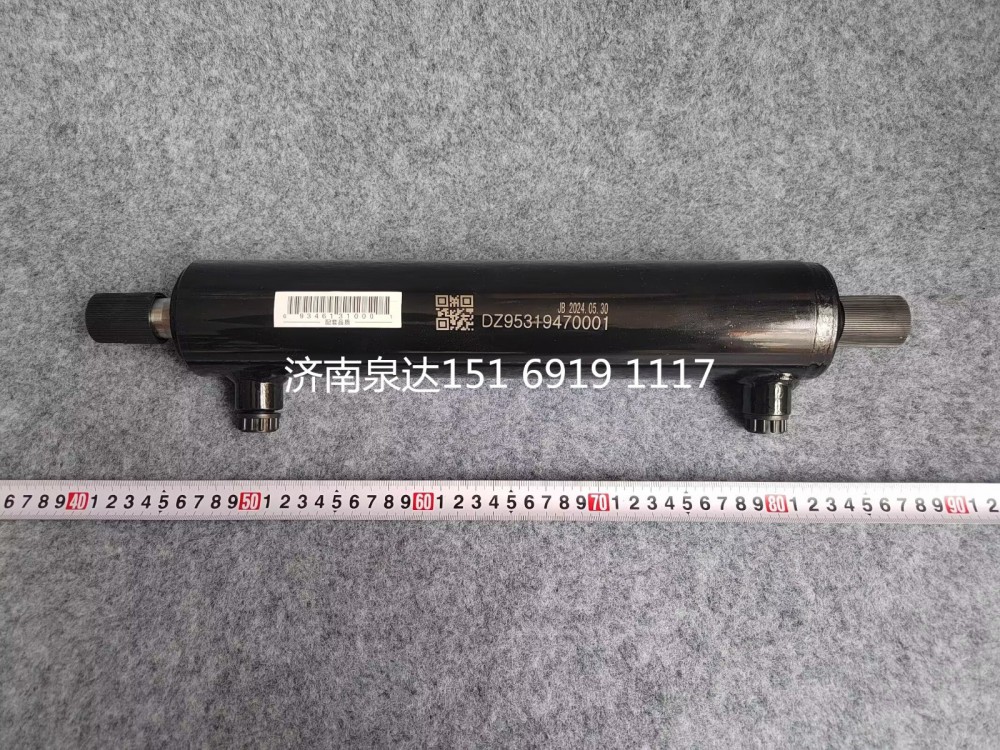 陜汽德龍F(tuán)3000二橋轉(zhuǎn)向助力油缸動力油缸液壓油缸/DZ95319470001