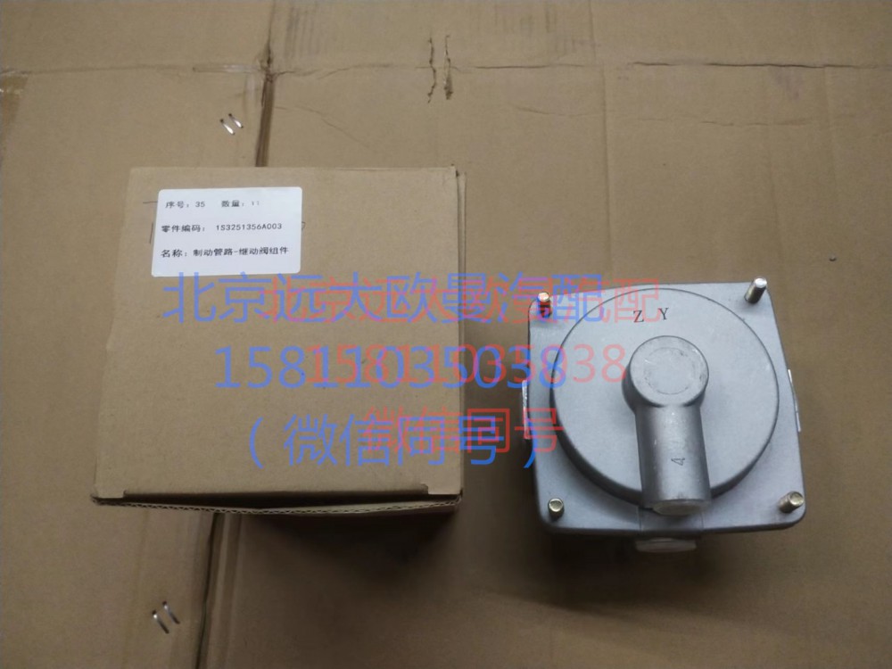1S3251356A003,制動(dòng)管路-繼動(dòng)閥組件,北京遠(yuǎn)大汽車配件有限公司