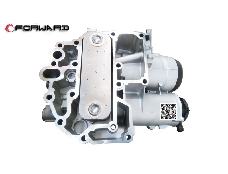 201V05000-7043   機(jī)油模塊總成,Oil module assembly,濟(jì)南向前汽車(chē)配件有限公司
