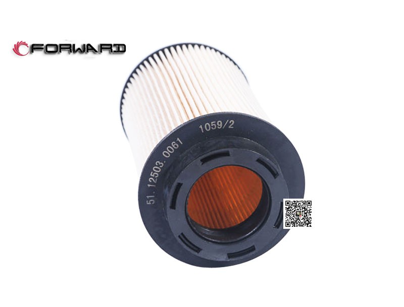 201V12503-0061   燃油濾清器芯 帶O形圈,Fuel filter core with O-ring,濟南向前汽車配件有限公司