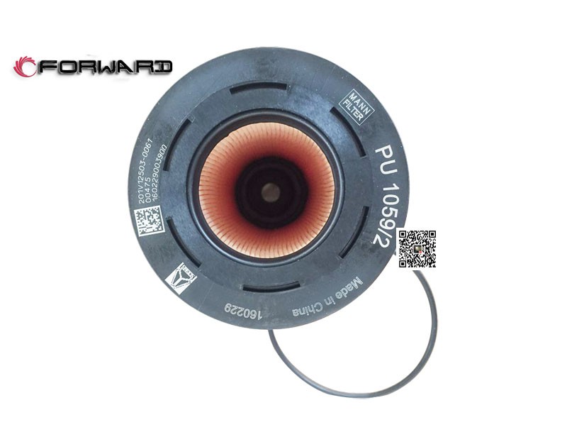 201V12503-0061   燃油濾清器芯 帶O形圈,Fuel filter core with O-ring,濟南向前汽車配件有限公司