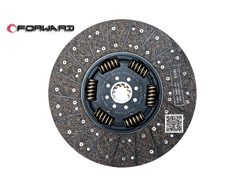 1878 655 091  離合器從動(dòng)盤,Clutch driven disc,濟(jì)南向前汽車配件有限公司