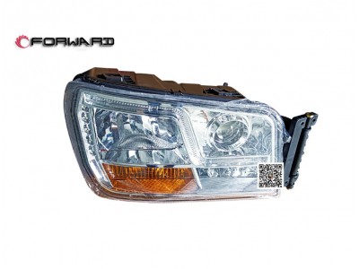 DZ96189722040  右前照燈總成-右置,Right headlight assembly - right,濟(jì)南向前汽車(chē)配件有限公司