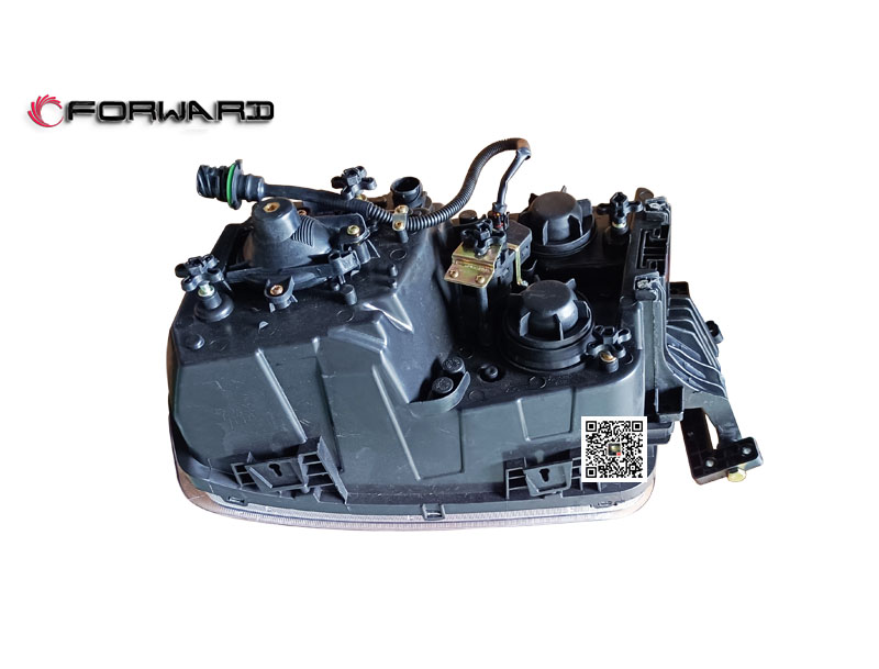 DZ96189722040  右前照燈總成-右置,Right headlight assembly - right,濟(jì)南向前汽車(chē)配件有限公司
