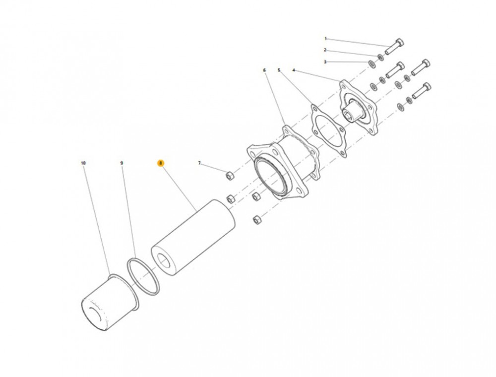 WG2203240200 濾芯總成,Transmission filter element,濟南向前汽車配件有限公司