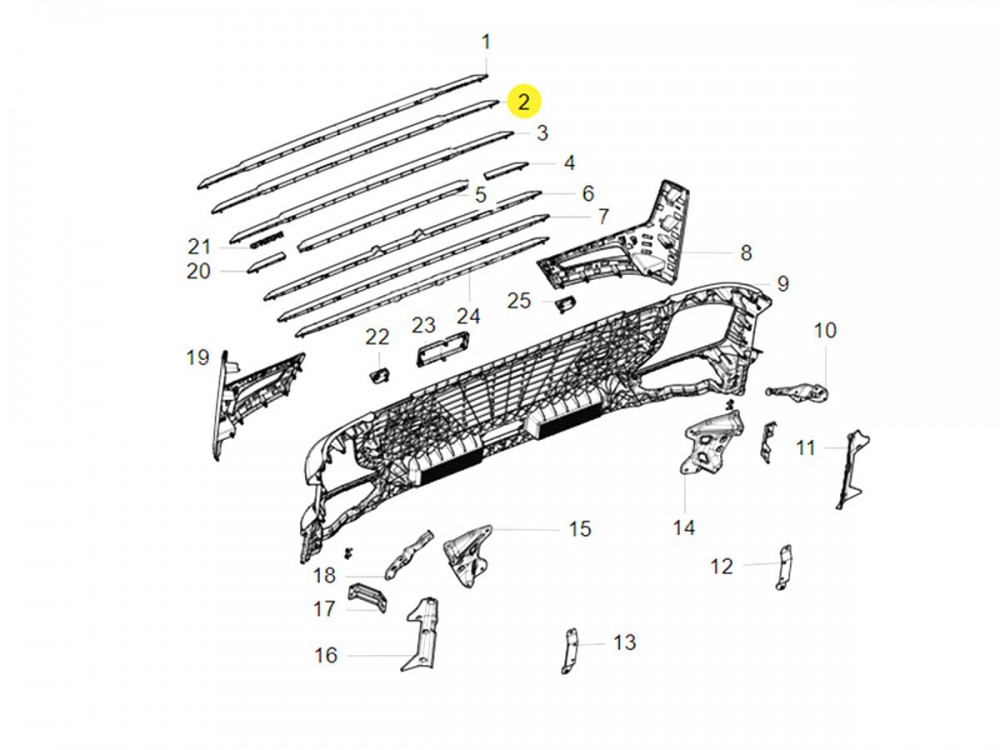 徐工漢風(fēng)電車XG2  車身燈具鏈接系統(tǒng)  452820995 大燈左上安裝支架/28EWZF411R-03250  大燈左上安裝支架