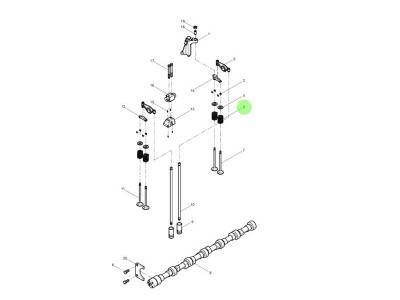 612630050005 氣門彈簧,Valve spring,濟(jì)南向前汽車配件有限公司
