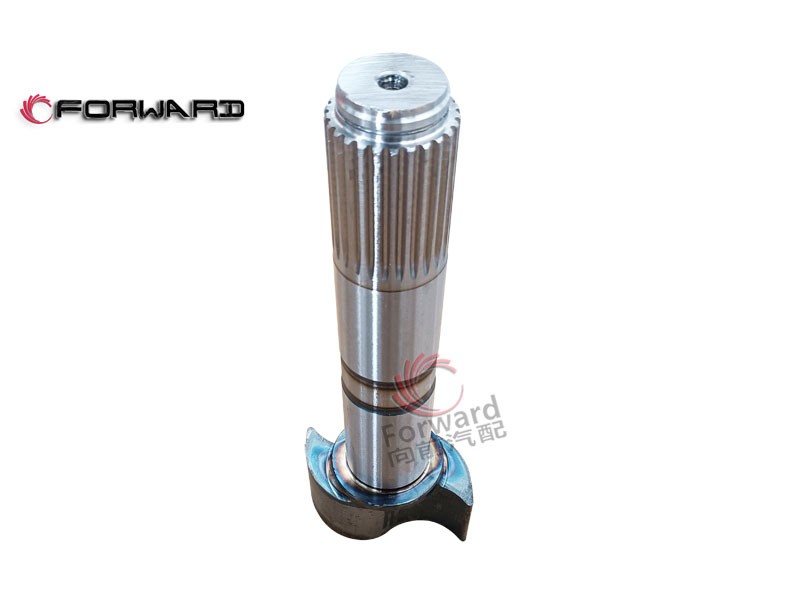 SHACMAN HDZ7.5T HDZ9.5T 行走前橋制動(dòng)系統(tǒng) 81.50301.0224  制動(dòng)凸輪軸 右/81.50301.0224  制動(dòng)凸輪軸 右
