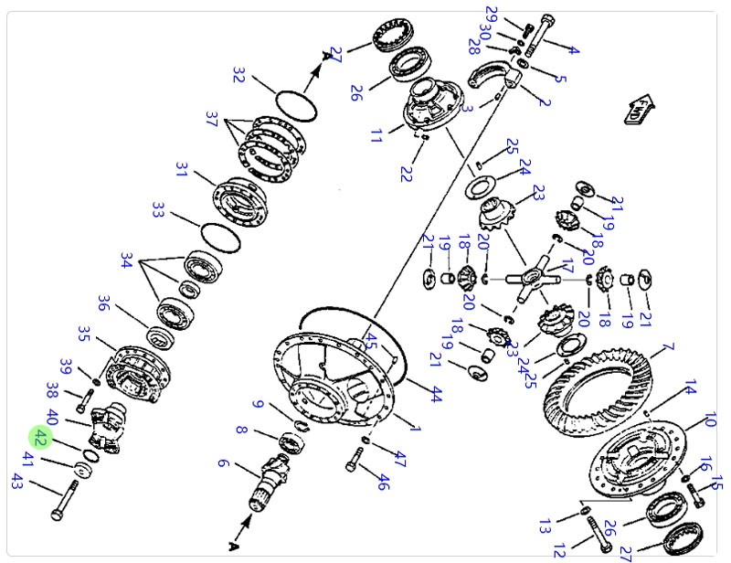 07000-05075  聯(lián)軸器O形圈,O-RING,濟(jì)南向前汽車配件有限公司