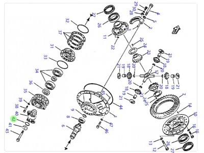 07000-05075  聯(lián)軸器O形圈,O-RING,濟(jì)南向前汽車配件有限公司