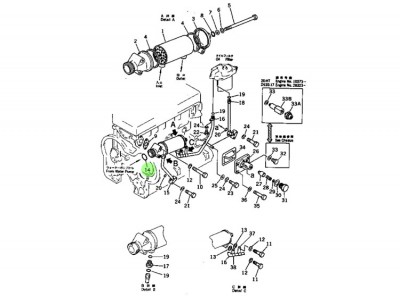 07000-05055 油冷卻器 O形圈,O-ring of oil cooler,濟(jì)南向前汽車配件有限公司