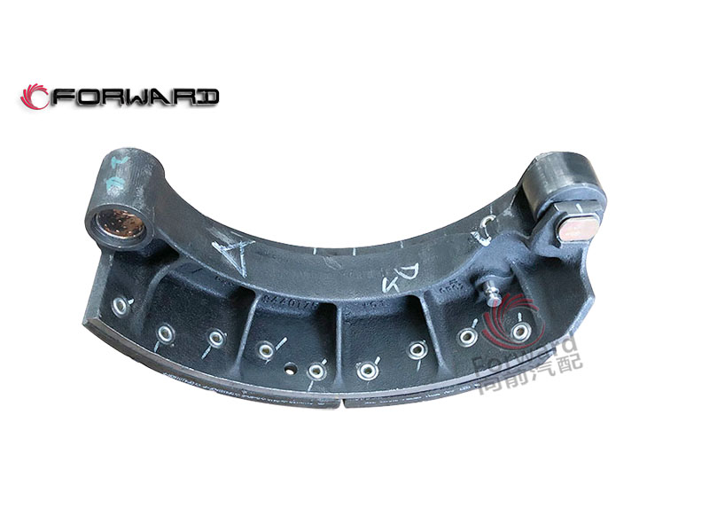 SHACMAN HANDE HD9.5T 行走前橋制動(dòng)系統(tǒng)/HD90009440176 制動(dòng)蹄總成