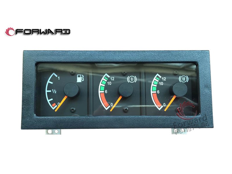 DZ9100586015 燃油-氣壓Ⅰ-氣壓Ⅱ組合表,Fuel - Air Pressure Ⅰ- Air Pressure Ⅱ combination table,濟南向前汽車配件有限公司