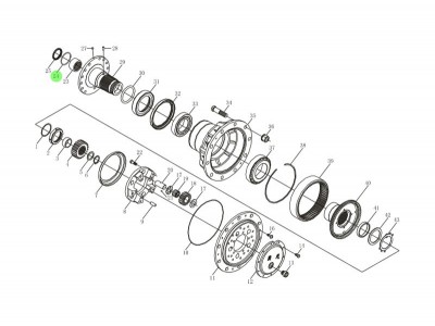 Q43870 孔用鋼絲擋圈,Retaining ring,濟(jì)南向前汽車配件有限公司