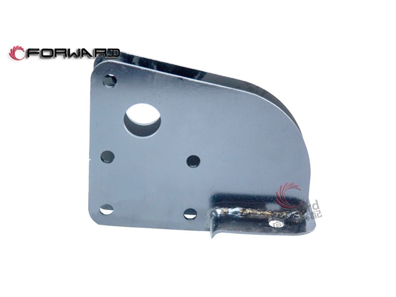 SHACMAN L3000 底盤安全防撞機(jī)構(gòu)系統(tǒng)DZ98149643013 前防撞橫梁左支架總成/DZ98149643013  左支架總成