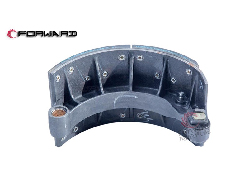 DZ9112340060 制動(dòng)蹄總成,Brake shoe assembly,濟(jì)南向前汽車(chē)配件有限公司