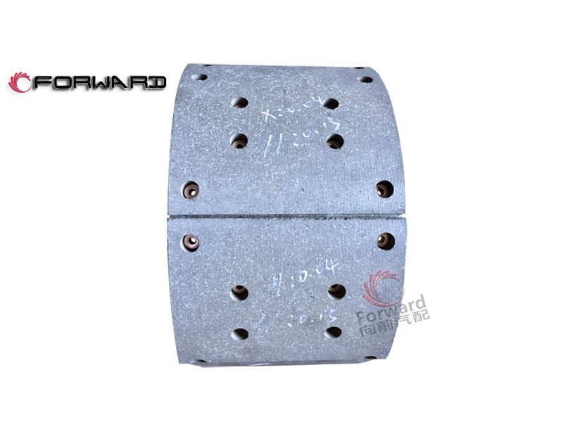 DZ9112340060 制動(dòng)蹄總成,Brake shoe assembly,濟(jì)南向前汽車(chē)配件有限公司