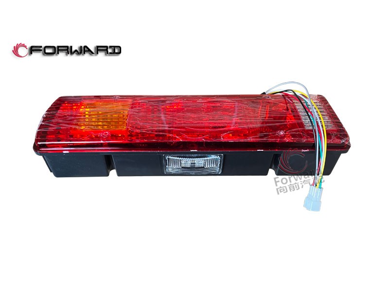 DZ9200810019  7功能型組合后燈(左),Combination taillight (left）,濟(jì)南向前汽車配件有限公司